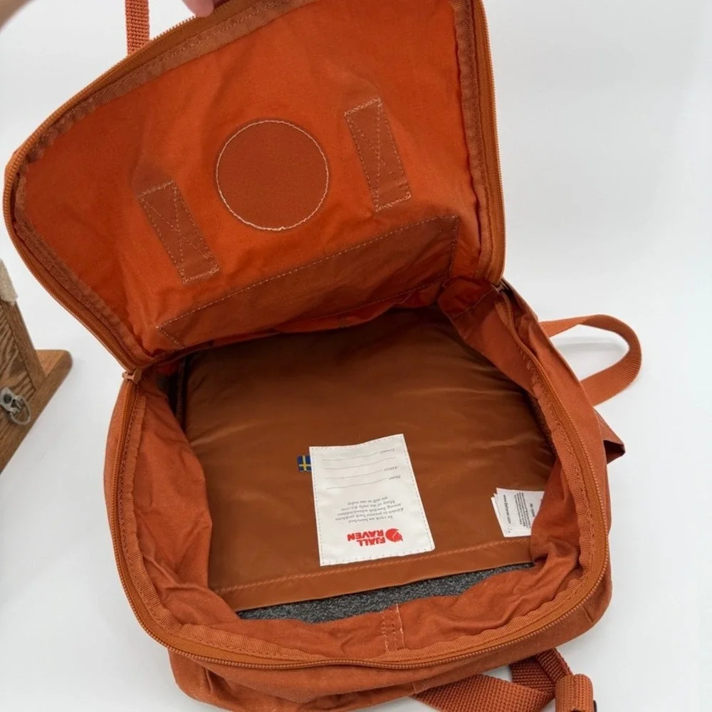 Fjallraven Kanken‎ Backpack Orange Classic School Bag Gorpcore **READ***